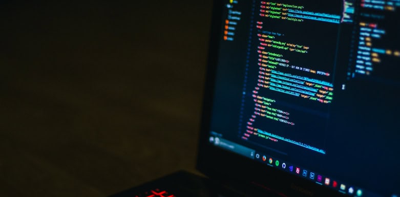 Como criar um site em HTML Imagem de HTML em computador