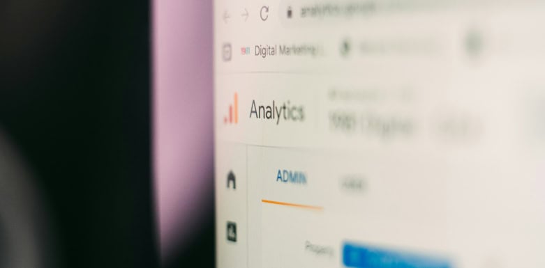 Página do Analytics.