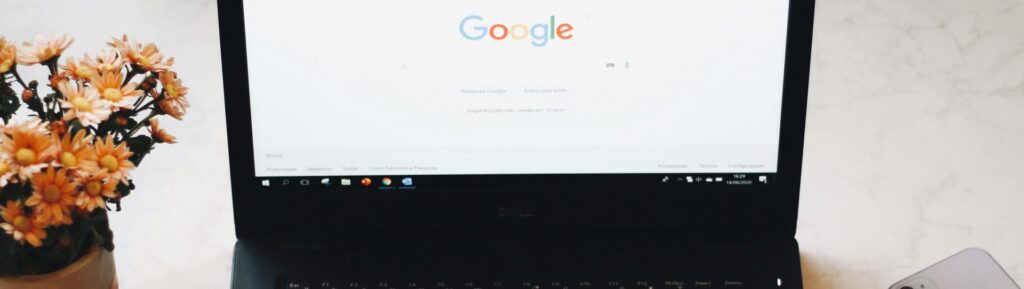Página inicial do Google.